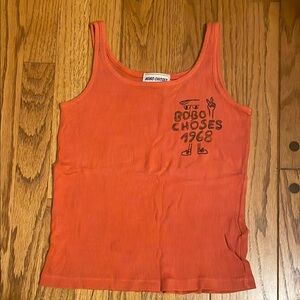 Bobo Choses Orange graphic Tank Top